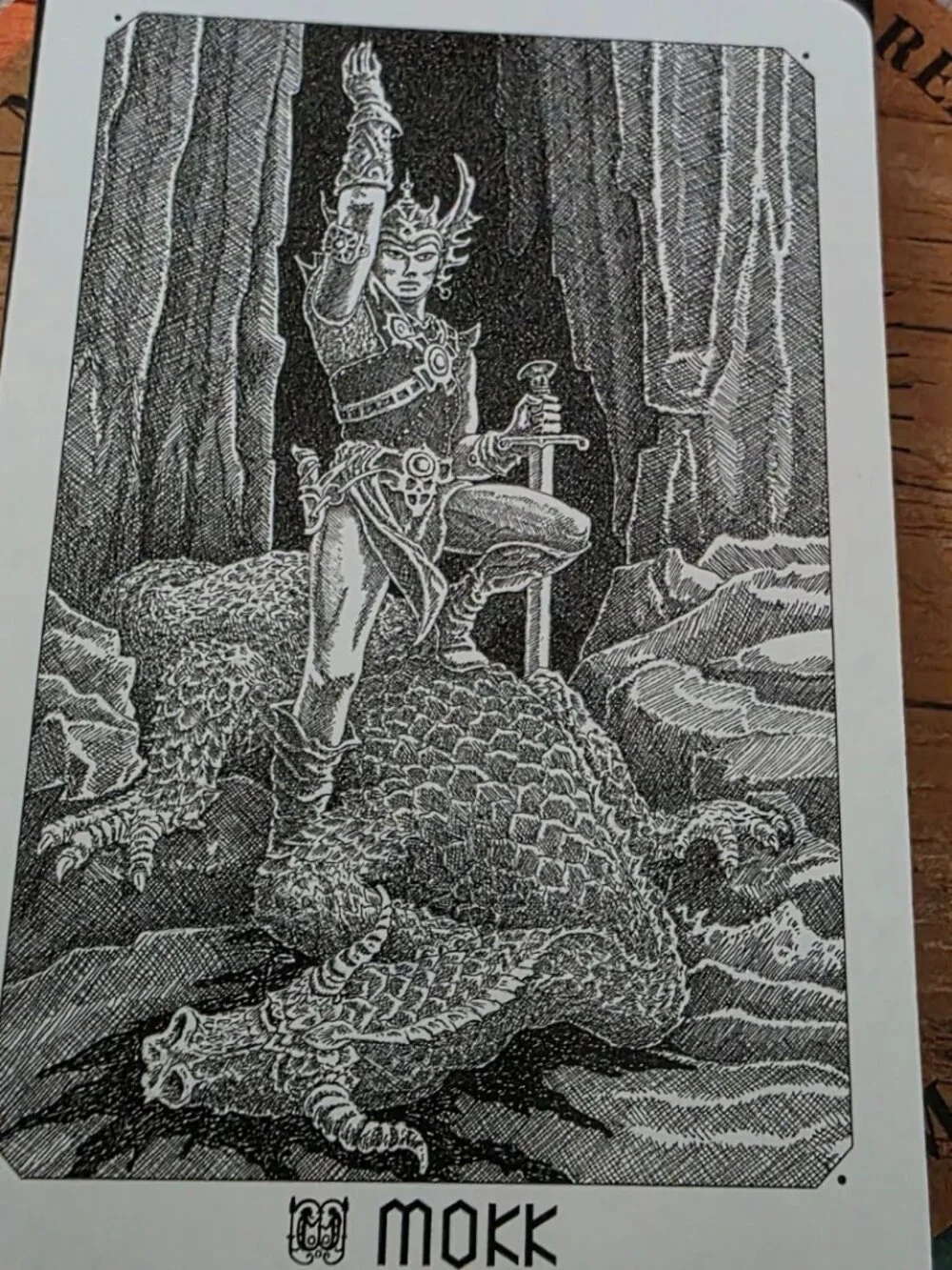 Yggdrasil Norse Divination Cards Deck, Haukur Halldorsson, Viking Tarot, Norse M